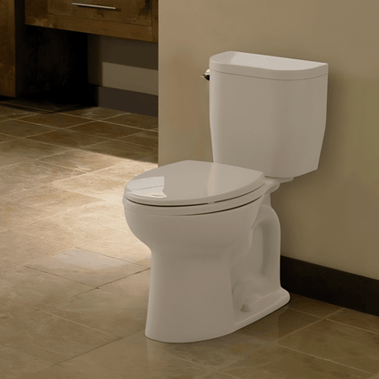 TOTO Entrada Two-piece Toilet - 1.28 GPF - Round - Universal Height - Eunoia 