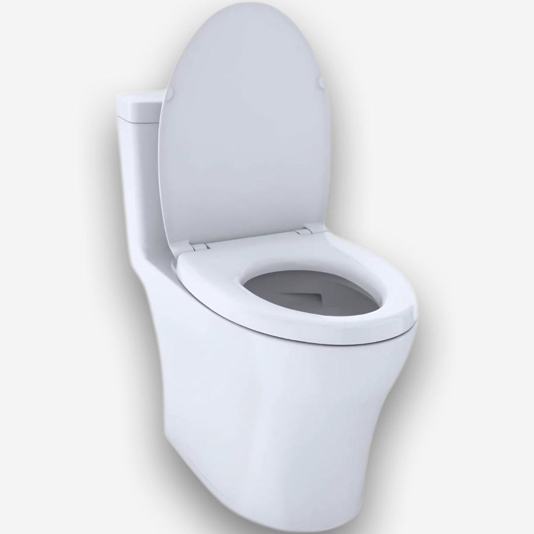 TOTO Aquia IV One-Piece Toilet - 1.28/0.9 GPF - Elongated - Universal Height - WASHLET+ - Eunoia 