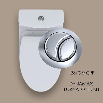 TOTO Aquia IV One-Piece Toilet - 1.28/0.9 GPF - Elongated - Universal Height - WASHLET+ - Eunoia 