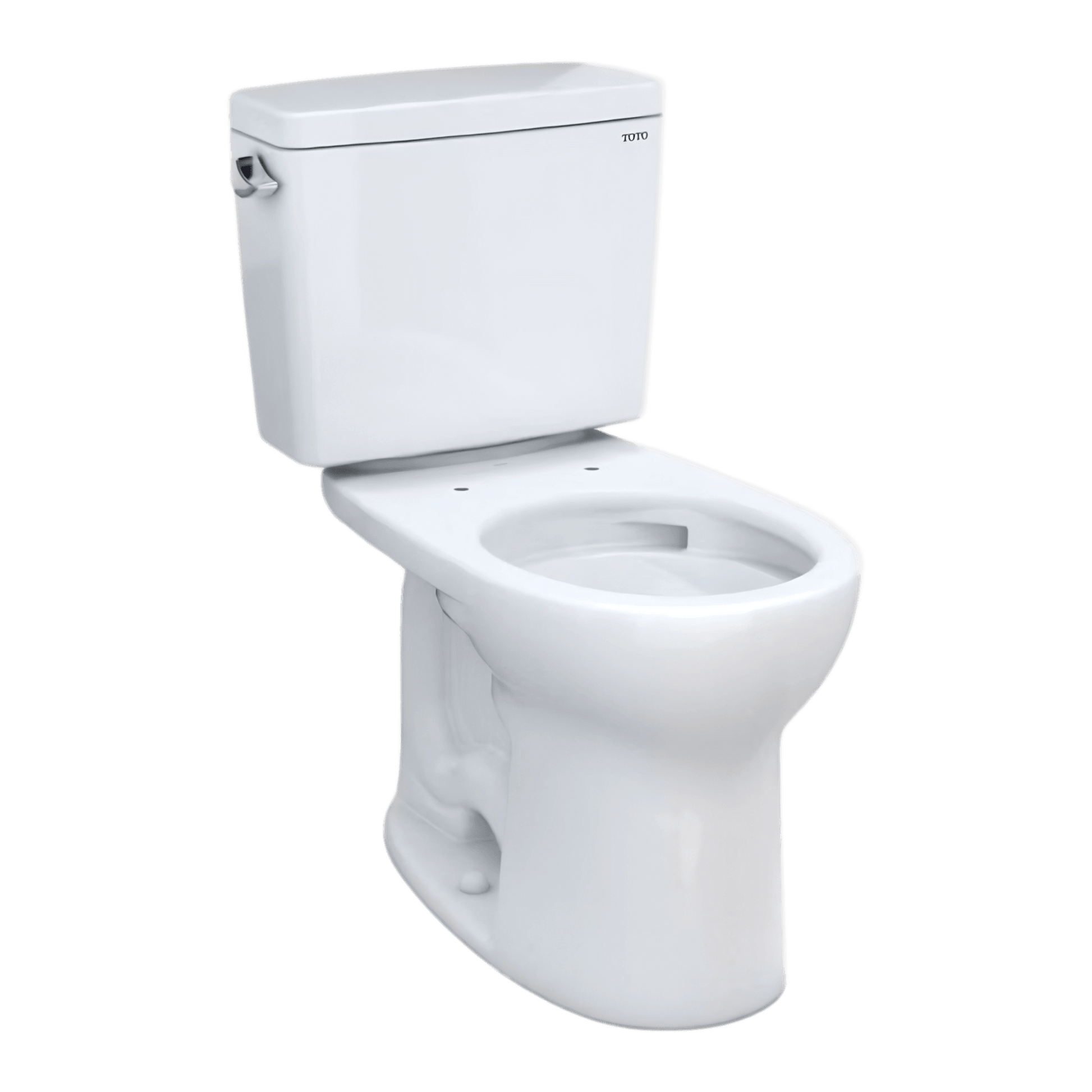 TOTO Drake® Two-piece Toilet - 1.28 GPF - Round - Universal Height - Eunoia 