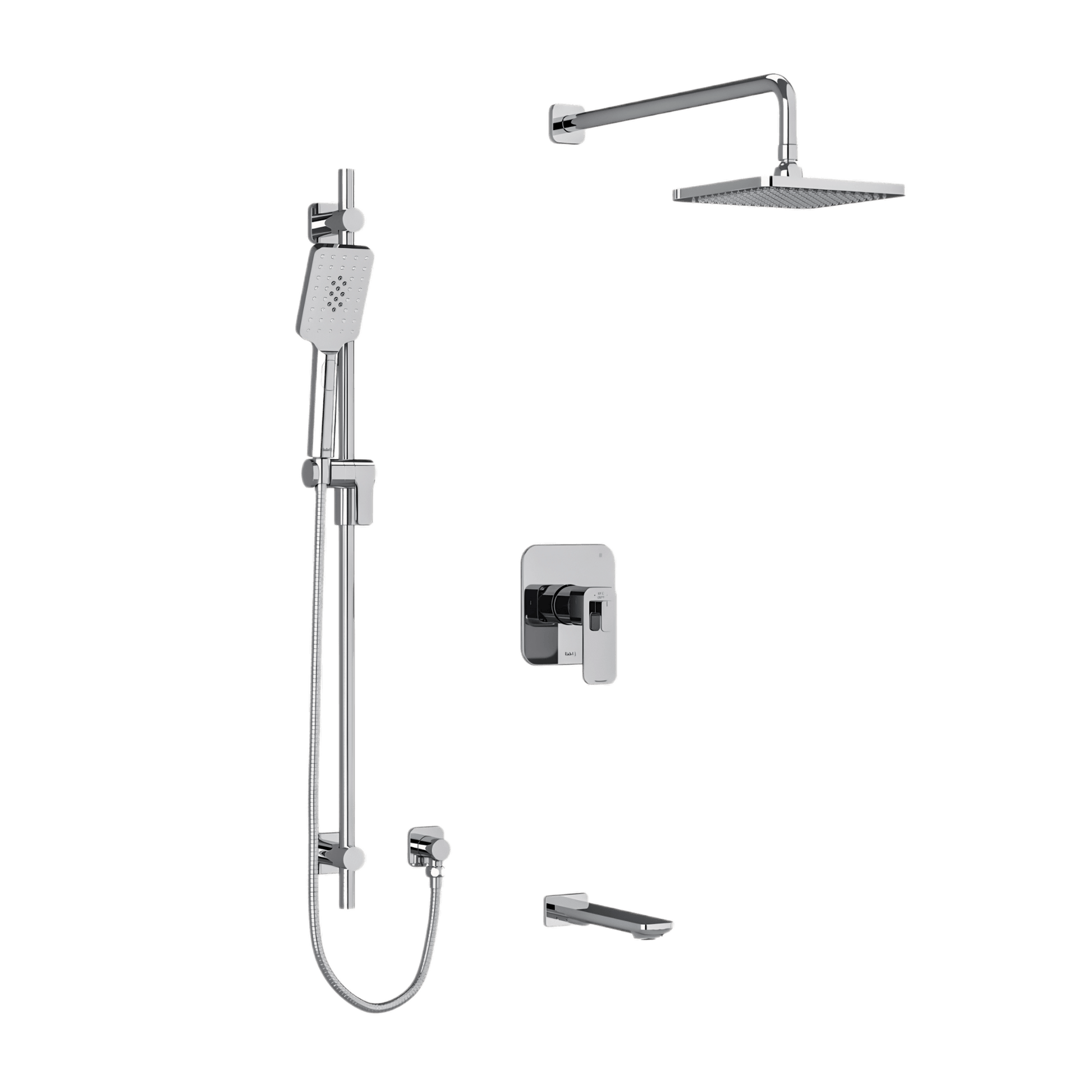 Riobel Equinox 3-Way Shower Kit 1345 Trim Only - Eunoia 