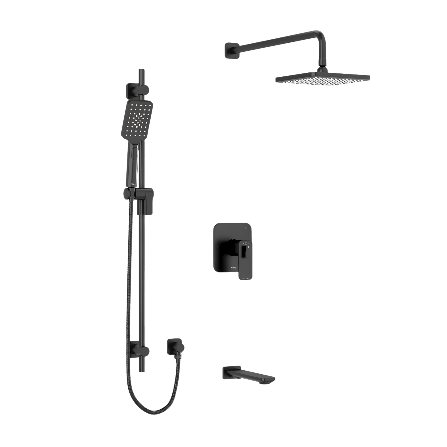 Riobel Equinox 3-Way Shower Kit 1345 Trim Only - Eunoia 