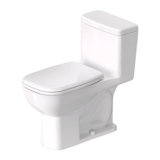 Duravit D-Code One-Piece Toilet - Eunoia 